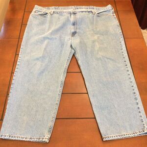 Levi’s 550 light wash 52 jeans
